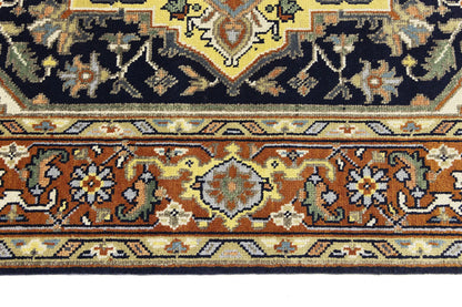 8X10 ft Handmade Serapi Oriental Rug Floral Boho