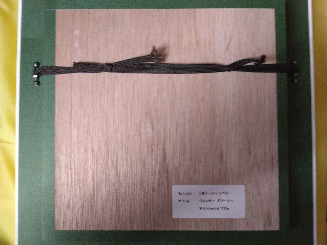 Jon Rattenbury 2017 Original Acrylic Painting Object Signed Framed Art Coa