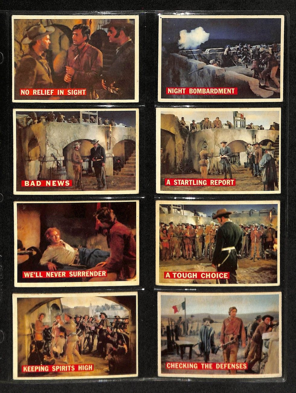 1956 Topps Davy Crockett Card Complete Orange Back Set (1-80) Tv Show 195879