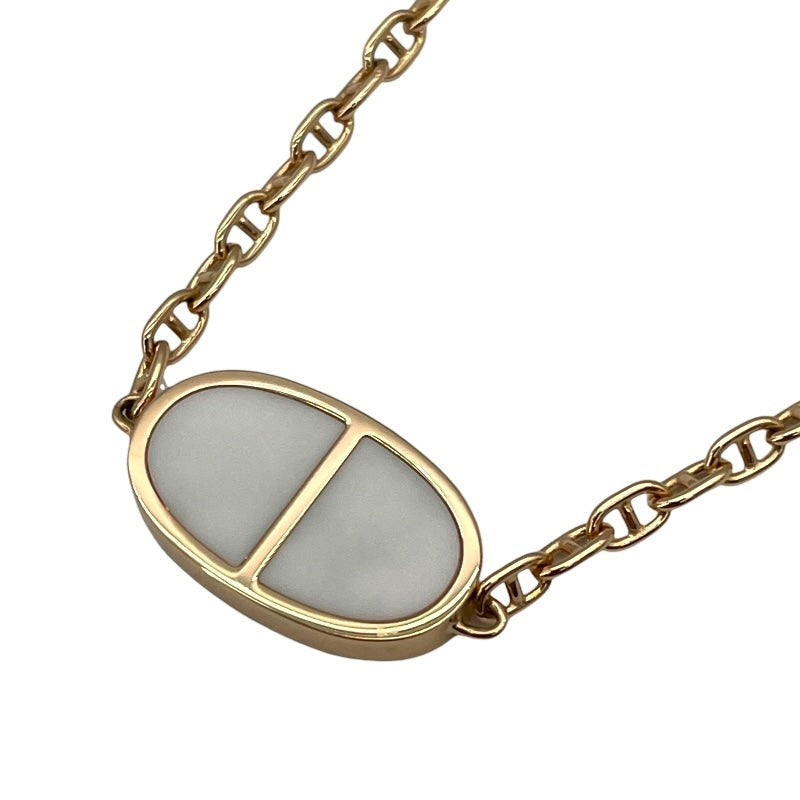 Hermes Chaine D'Ancre Verso Bracelet K18