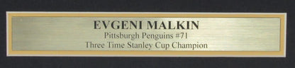 Evgeni Malkin Autographed 11X14 Photo Penguins