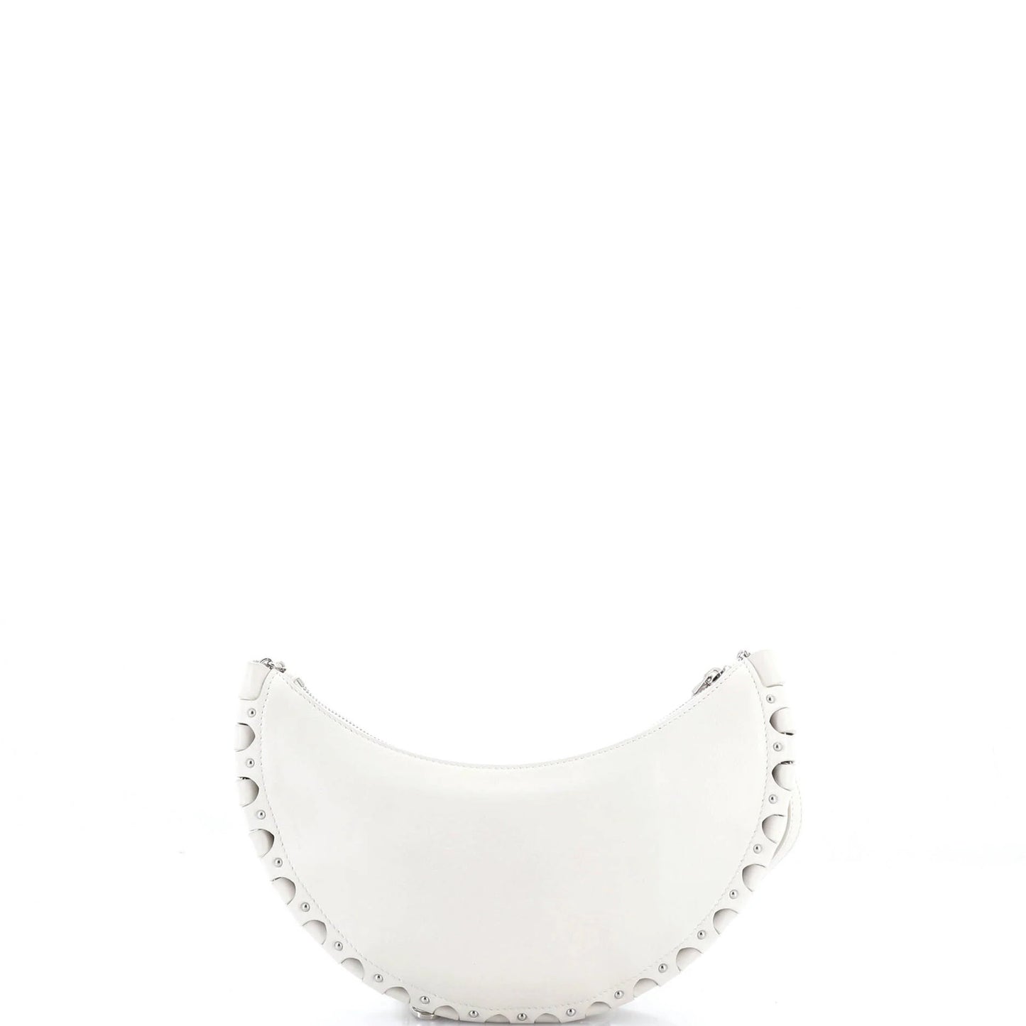 Alaia Demi Lune Chain Bag Studded Leather