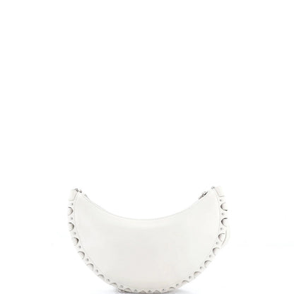 Alaia Demi Lune Chain Bag Studded Leather