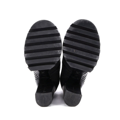 Louis Vuitton Women'S Digital Gate Boots Leather With Mesh