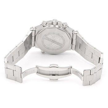 Bvlgari Diagono Professional Gmt Dp42Sgmt Gray Men'S Used Watch #6109