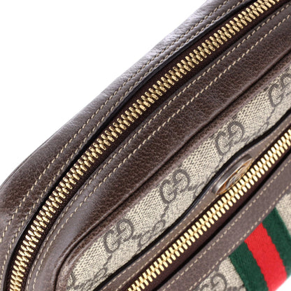 Gucci Ophidia Belt Bag Gg Coated Canvas Small