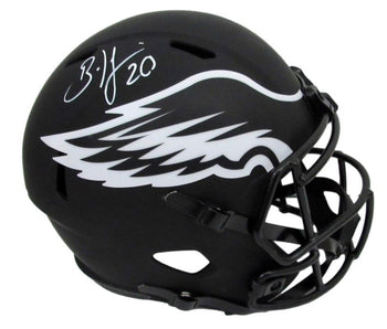 Brian Dawkins   Autographed Full Size Eclipse Authentic Helmet Eagles Bas 181013