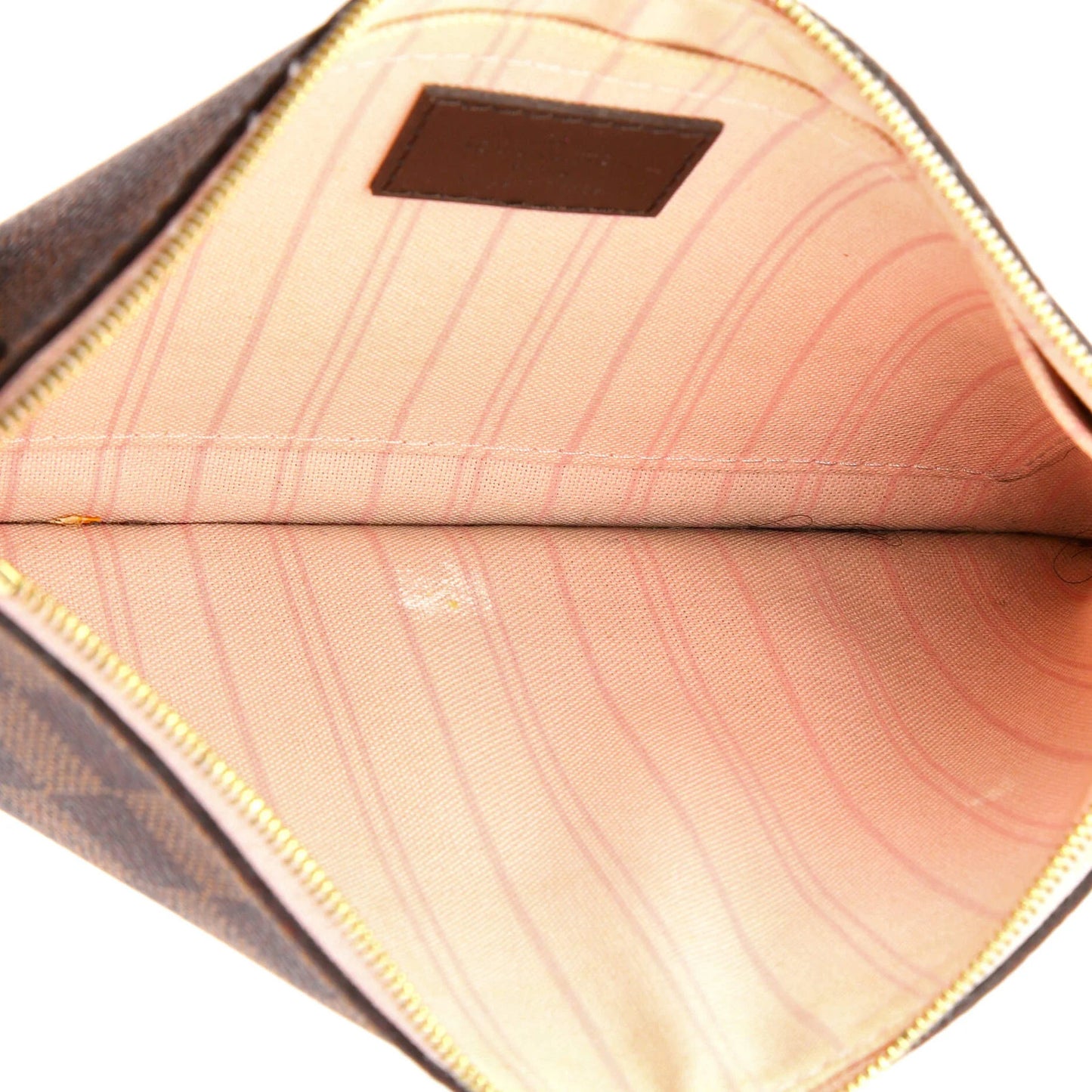 Louis Vuitton Neverfull Pochette Damier Large