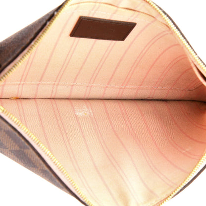 Louis Vuitton Neverfull Pochette Damier Large