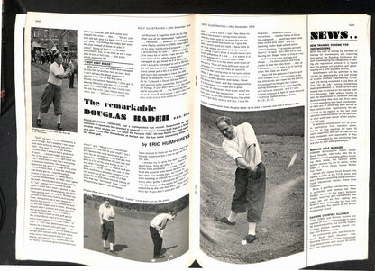 Jack Nicklaus Autographed 12/16/1976 British Golf Illustrated Magazine Jsa 94941