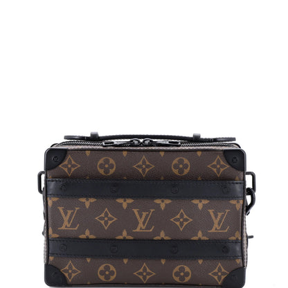 Louis Vuitton Handle Soft Trunk Bag Macassar Monogram Canvas