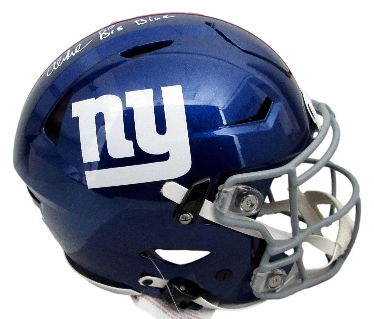 Abdul Carter Signed/Insc Full Size Speedflex Helmet Ny Giants Bas/Beckett 196741