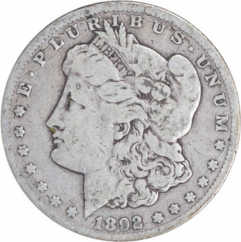 1892-CC Morgan Silver Dollar VG Uncertified #721