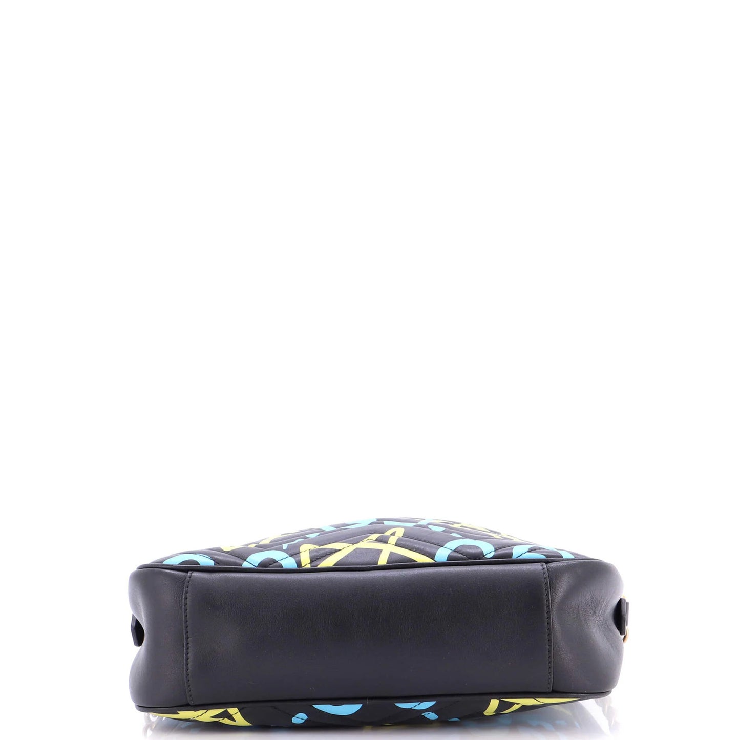 Gucci Gg Marmont Shoulder Bag Guccighost Matelasse Leather Medium