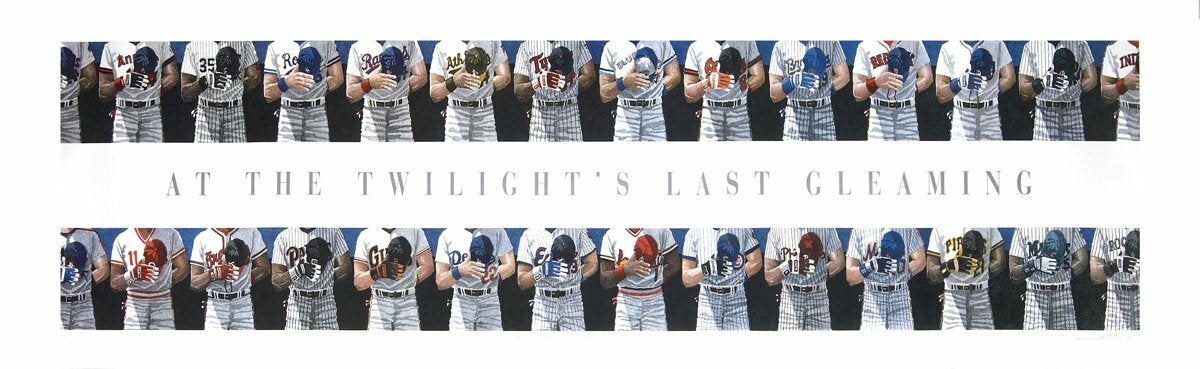 Dwight Baird At The Twilights Last Gleaming Signed " Offset Lithogr