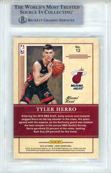 Tyler Herro Autographed 2019-20 Panini Hoops