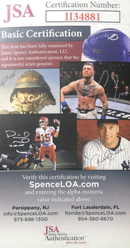 Paul Dean Autographed Contract (Jsa)