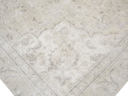 Floral Antique Medallion Oriental Rug Vintage