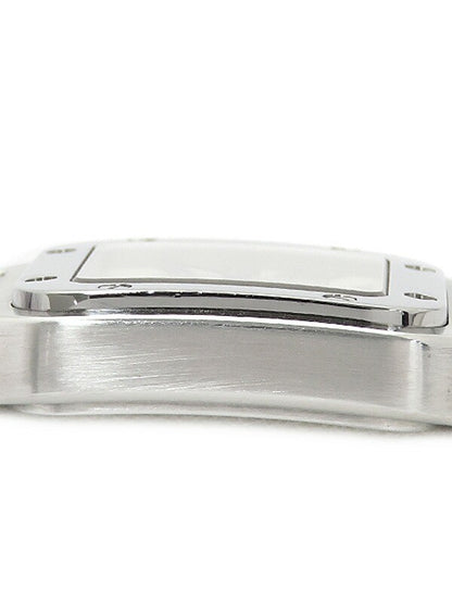Cartier Santos Galve Sm W20056D6 White Ladies Used Watch #61123