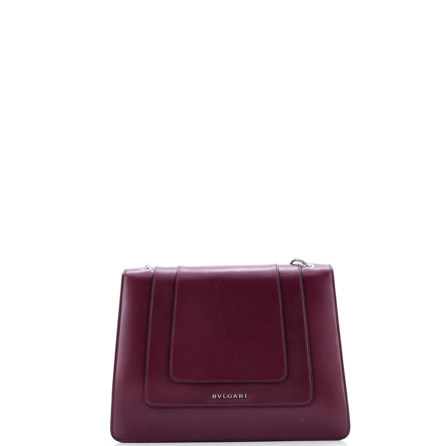 Bvlgari Serpenti Forever Square Shoulder Bag Leather Large