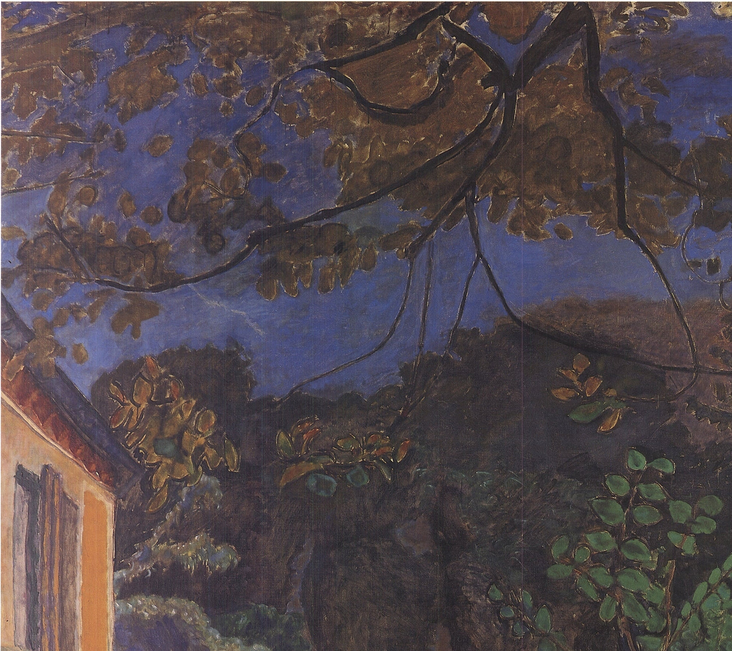 Pierre Bonnard La Terasse " Poster Impressionism Multicolor Bl