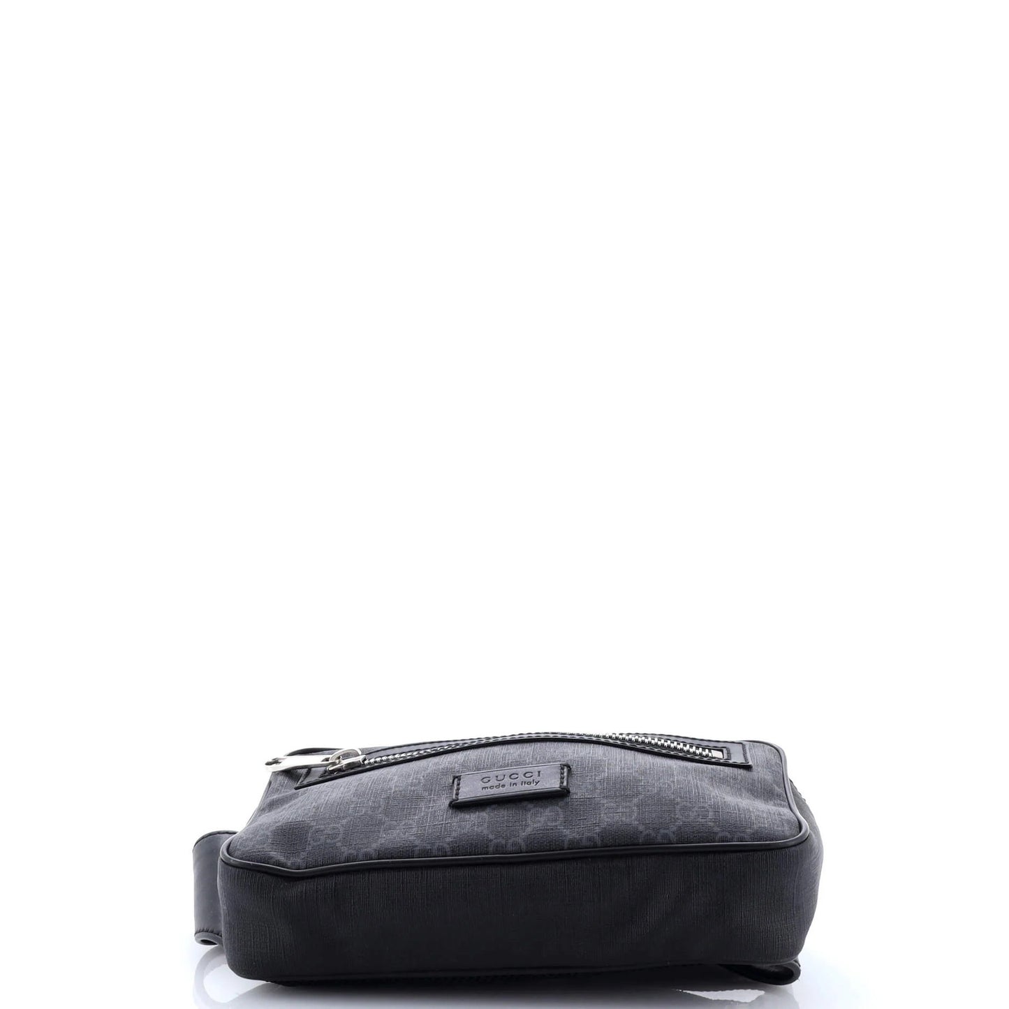 Gucci Soft Zip Belt Bag Gg Coated Canvas Small