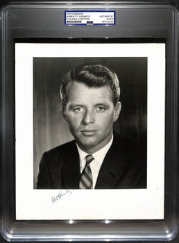 Robert F. Kennedy Signed/Autographed 8X10 B/W