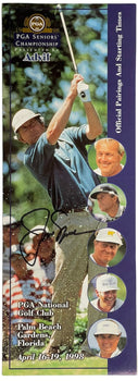 Jack Nicklaus Autographed 1998 Pga Seniors