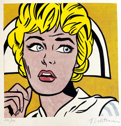 Roy Lichtenstein Lithograph Coa Signed Numbered By Hand 275 Ex