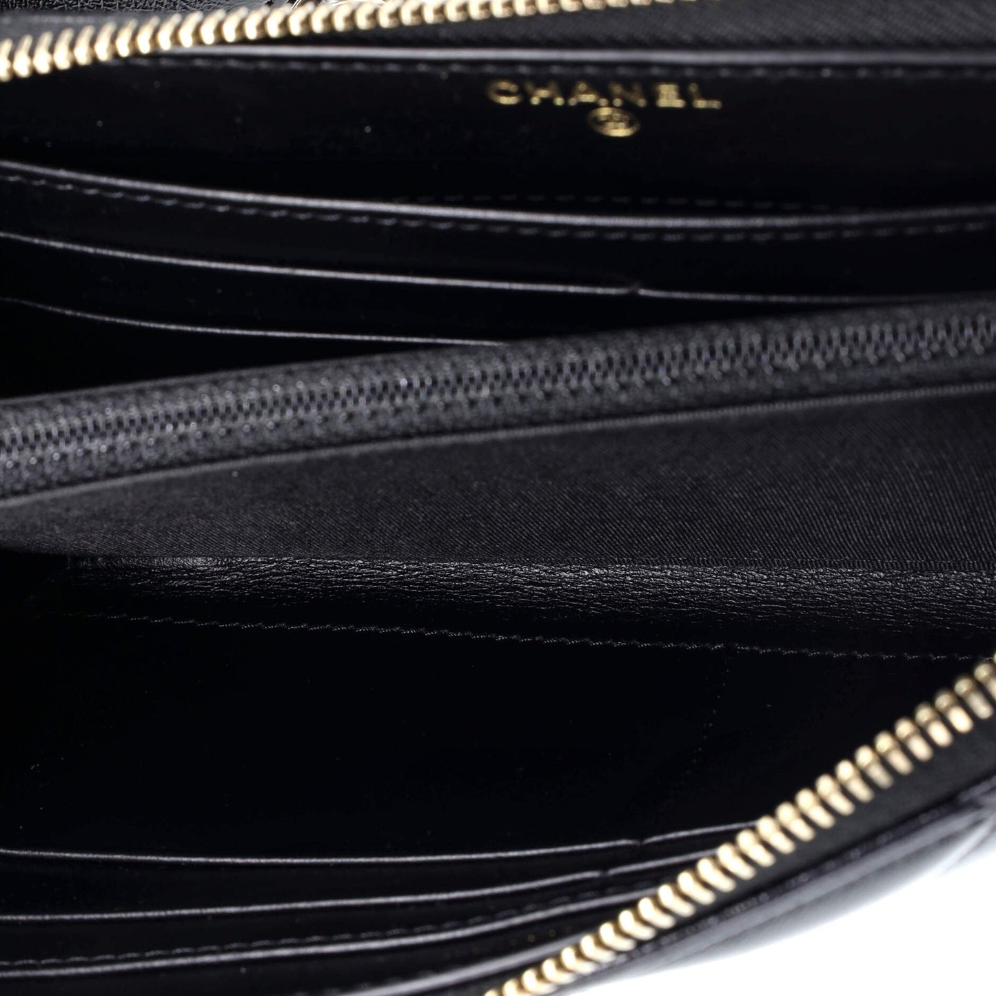 Chanel Zip Around Waist Belt Bag Quilted Shiny Lambskin