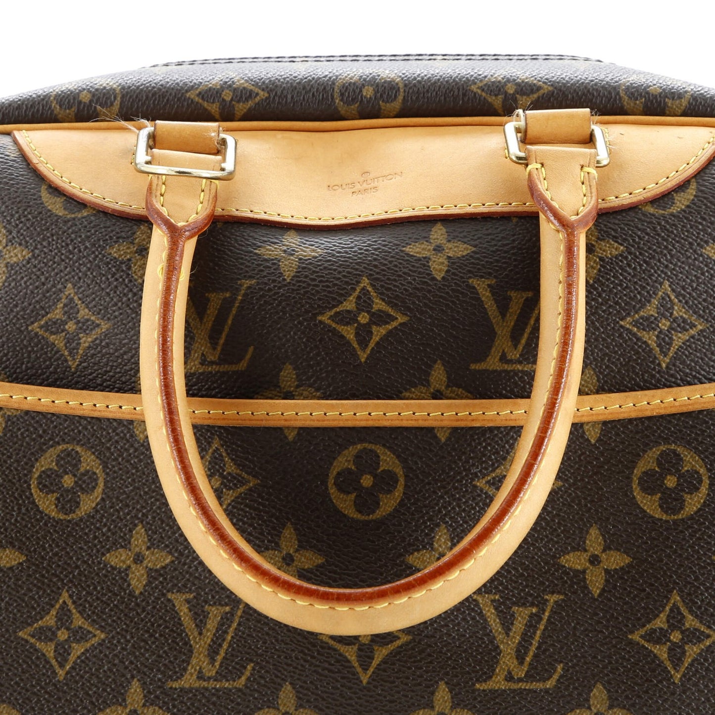 Louis Vuitton Deauville Handbag Monogram Canvas