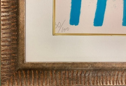 Andre Brasilier Signed Original Lithograph Le Prix  Amrique (No 191) Framed