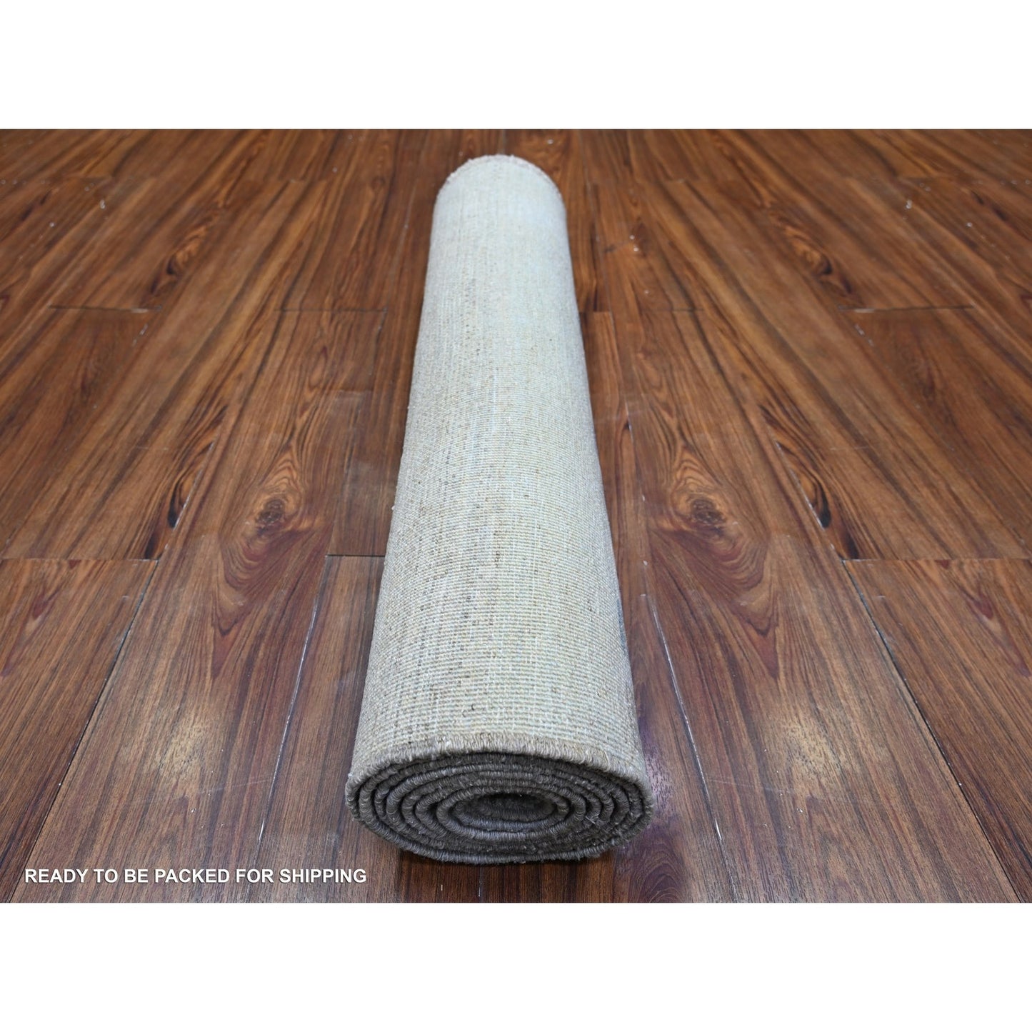 2'8"X9'5" Gray Fine Kashkuli Gabbeh Soft Wool Hand Knotted Rug