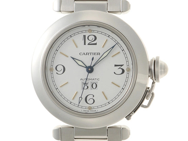 Cartier Pasha C Big Date W31044M7 Automatic, Serviced And Polished