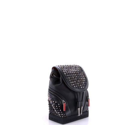 Christian Louboutin Explorafunk Backpack Spiked Leather Small