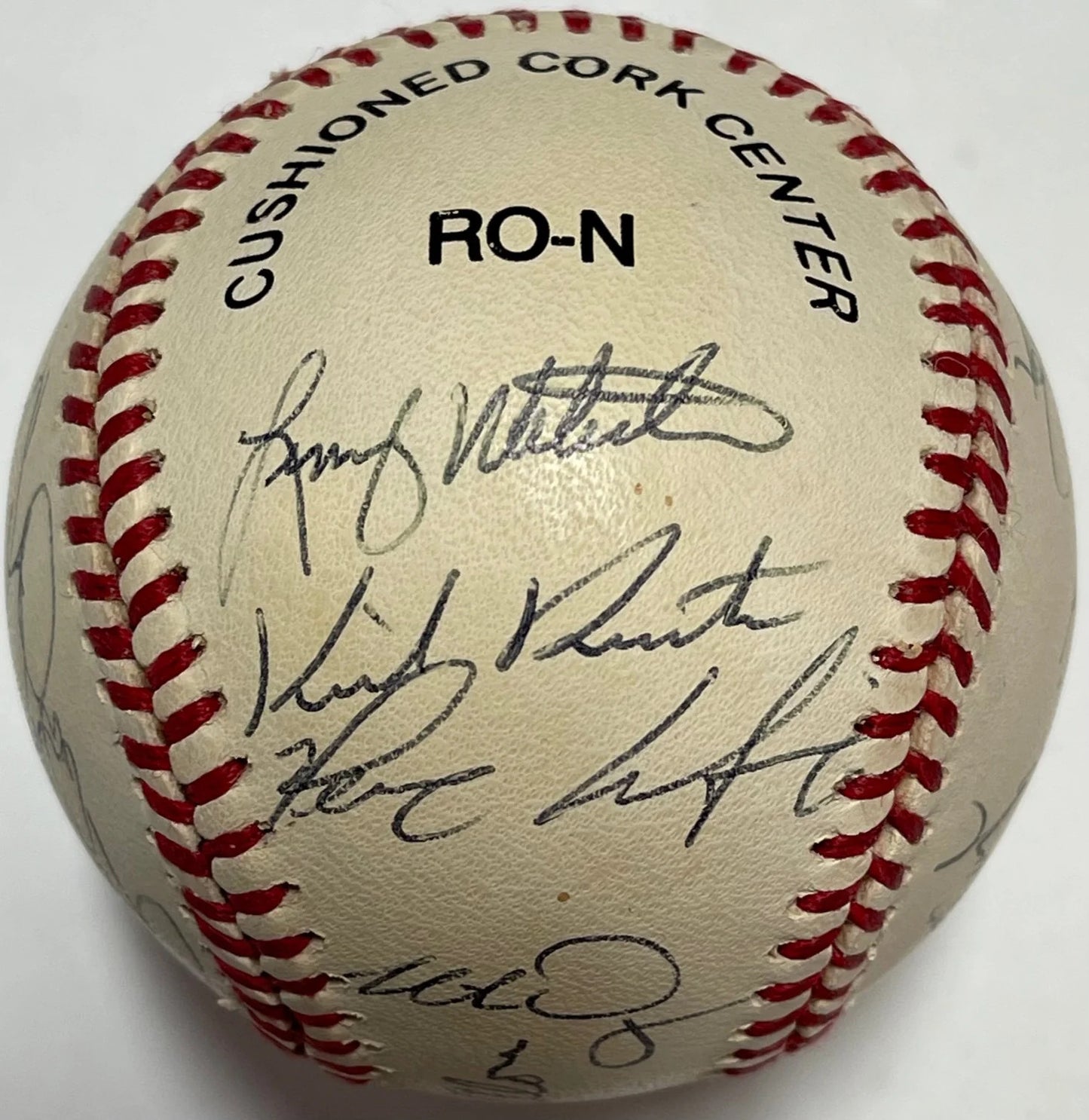1996 Montreal Expos Autographed Official Baseball