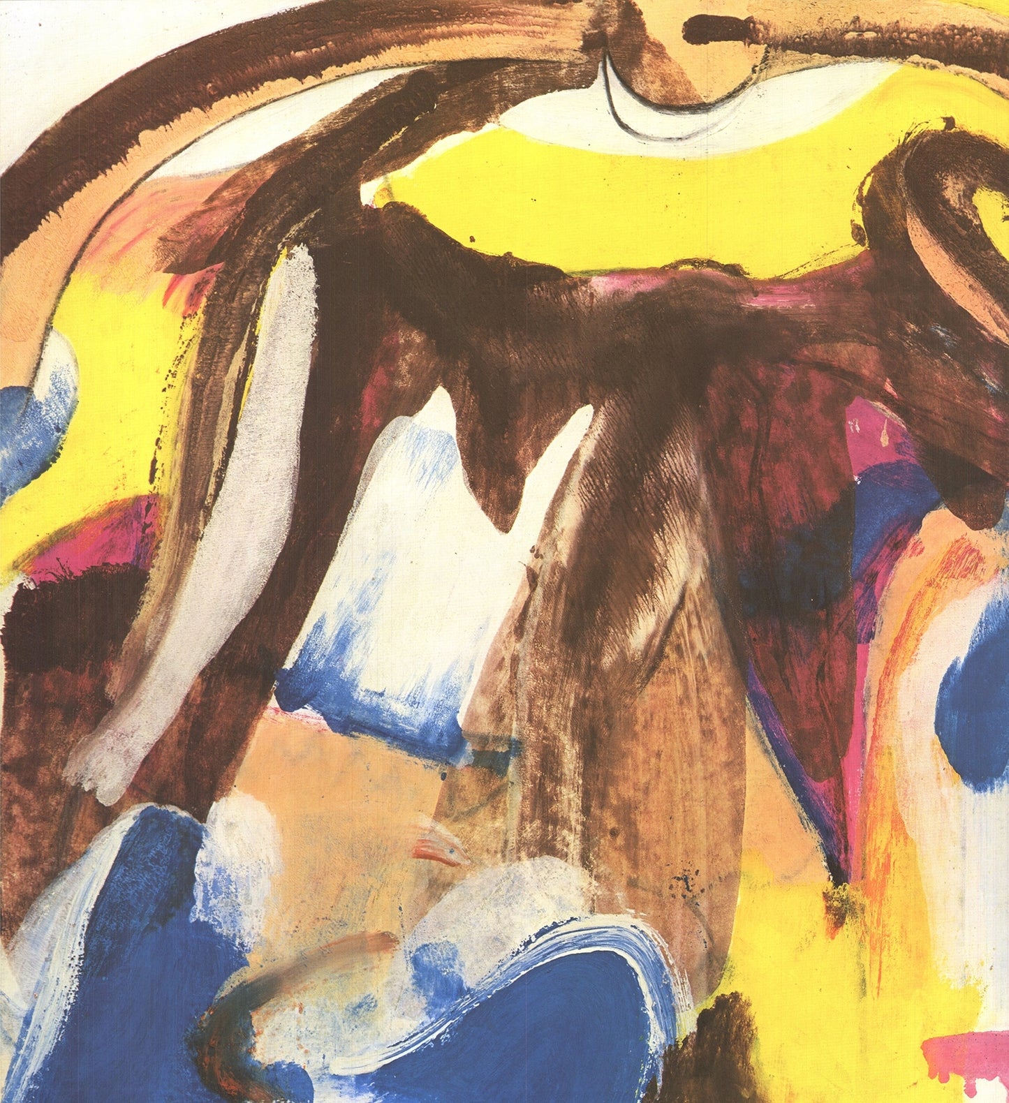 Willem De Kooning Spoleto-14 Giugno " Poster Abstract Expressi