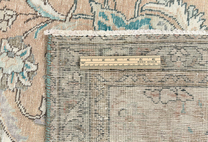 Semi-Antique Stone-Washed Oriental Rug Distressed
