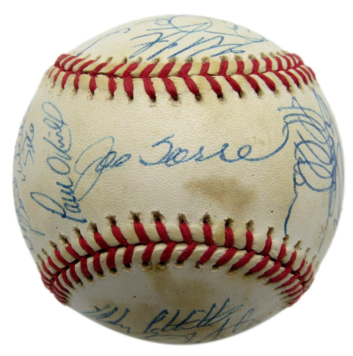 1997 New York Yankees Team-Signed by (21) OAL Baseball PSA/ DNA 209924