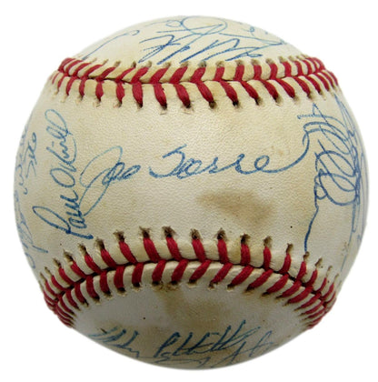 1997 New York Yankees Team-Signed by (21) OAL Baseball PSA/ DNA 209924