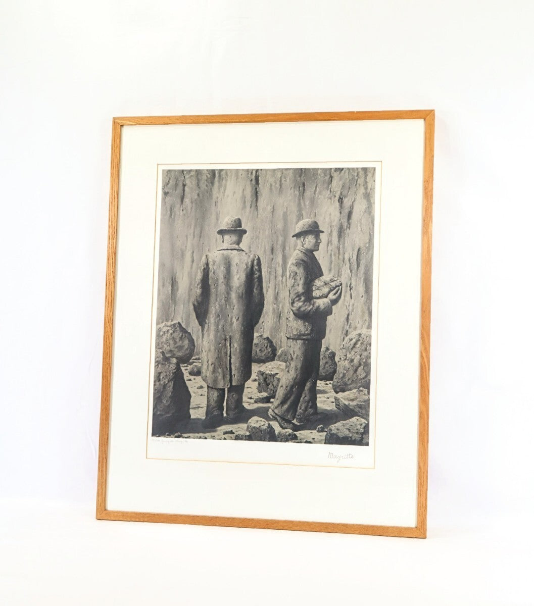 Ren Magritte Lithograph "Le Chant De La Violette" Hand Signed Georgette 1979