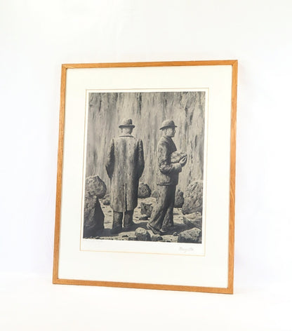 Ren Magritte Lithograph "Le Chant De La Violette" Hand Signed Georgette 1979