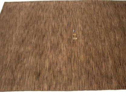 5X8 Ft Hand-Loomed Modern Oriental Rug Solid