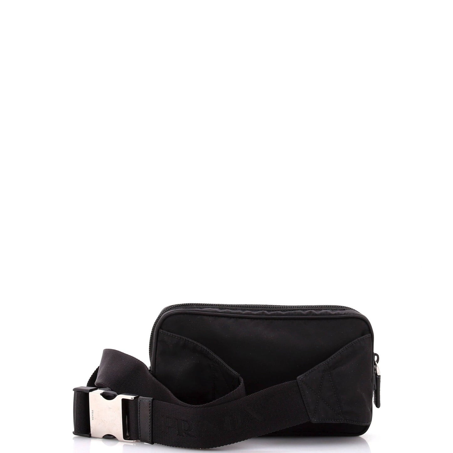 Prada Front Pocket Belt Bag Re-Nylon With Saffiano Leather
