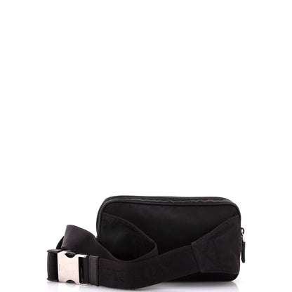Prada Front Pocket Belt Bag Re-Nylon With Saffiano Leather