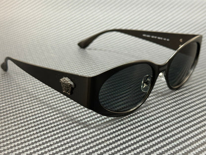 VERSACE VE2263 126187 Matte Black Grey Women's 56