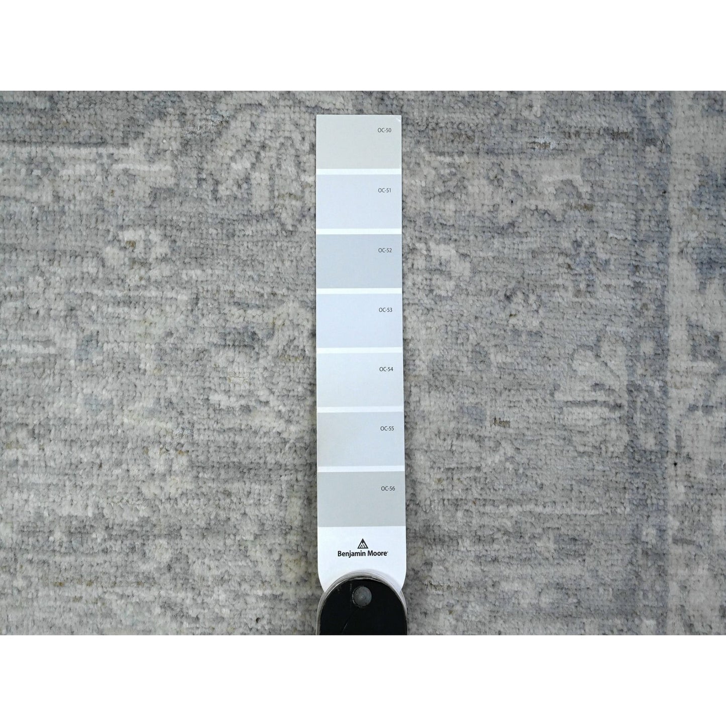 2'6"X17'9" Gray Fine Peshawar Ziegler Mahal Design Xl Runner Oriental Rug