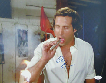 Chevy Chase Autographed 11X14 Photo 
