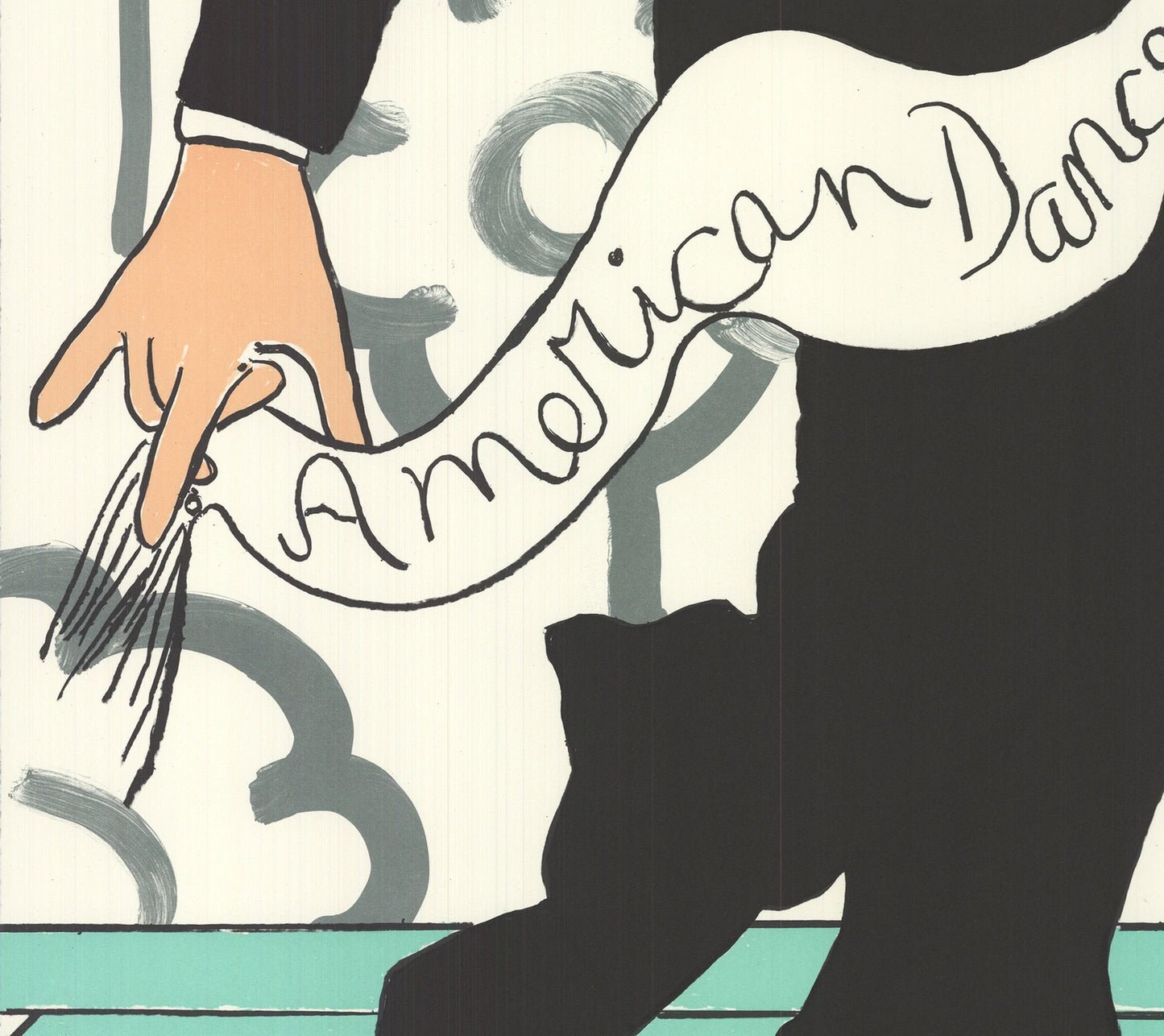 Jane Kaplowitz American Dance Festival Signed " Serigraph Cont