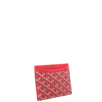Goyard Saint Sulpice Card Holder Coated Canvas